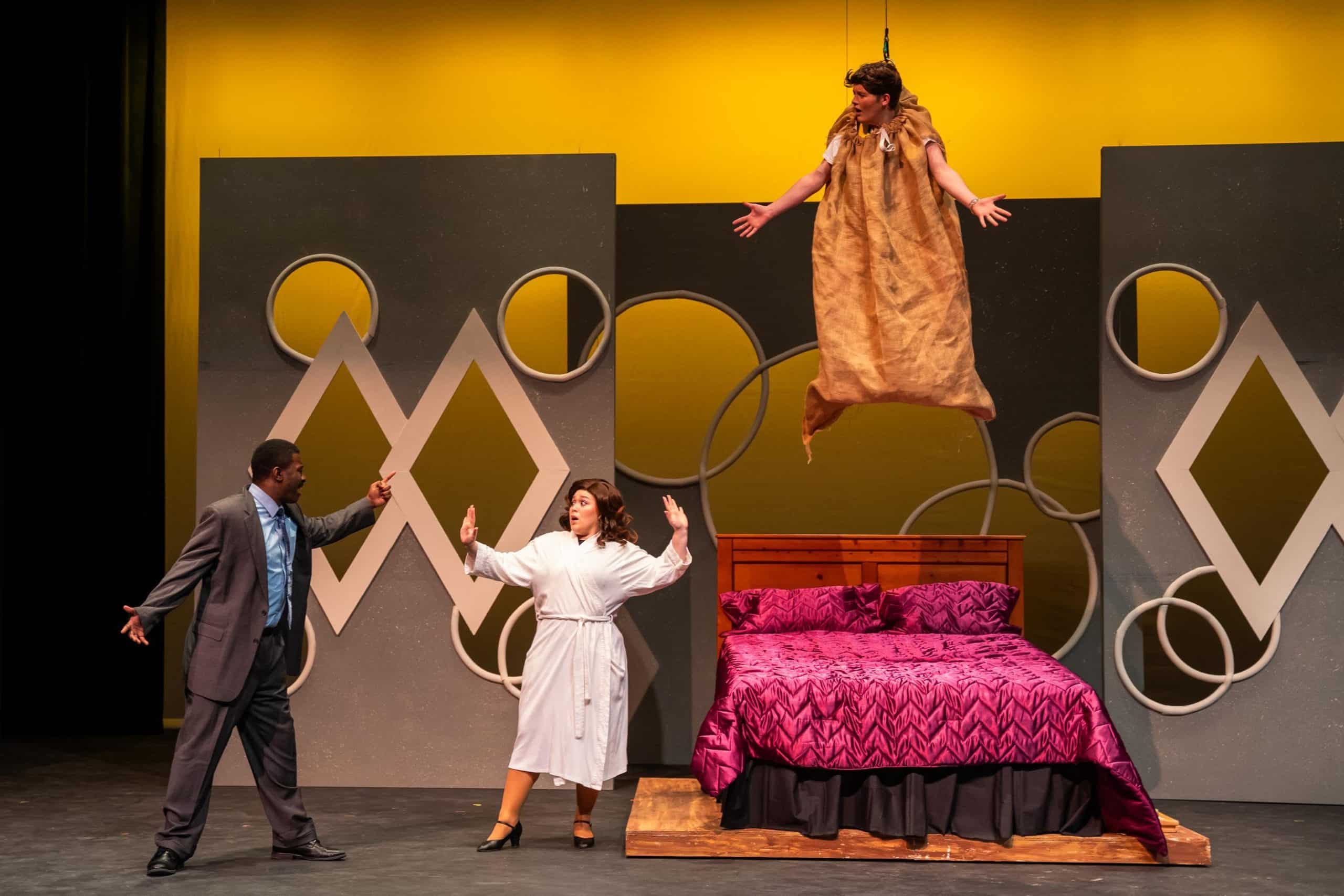 Scene from the production of 9 to 5