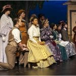 Students performing Carousel at the Piedmont Theatre