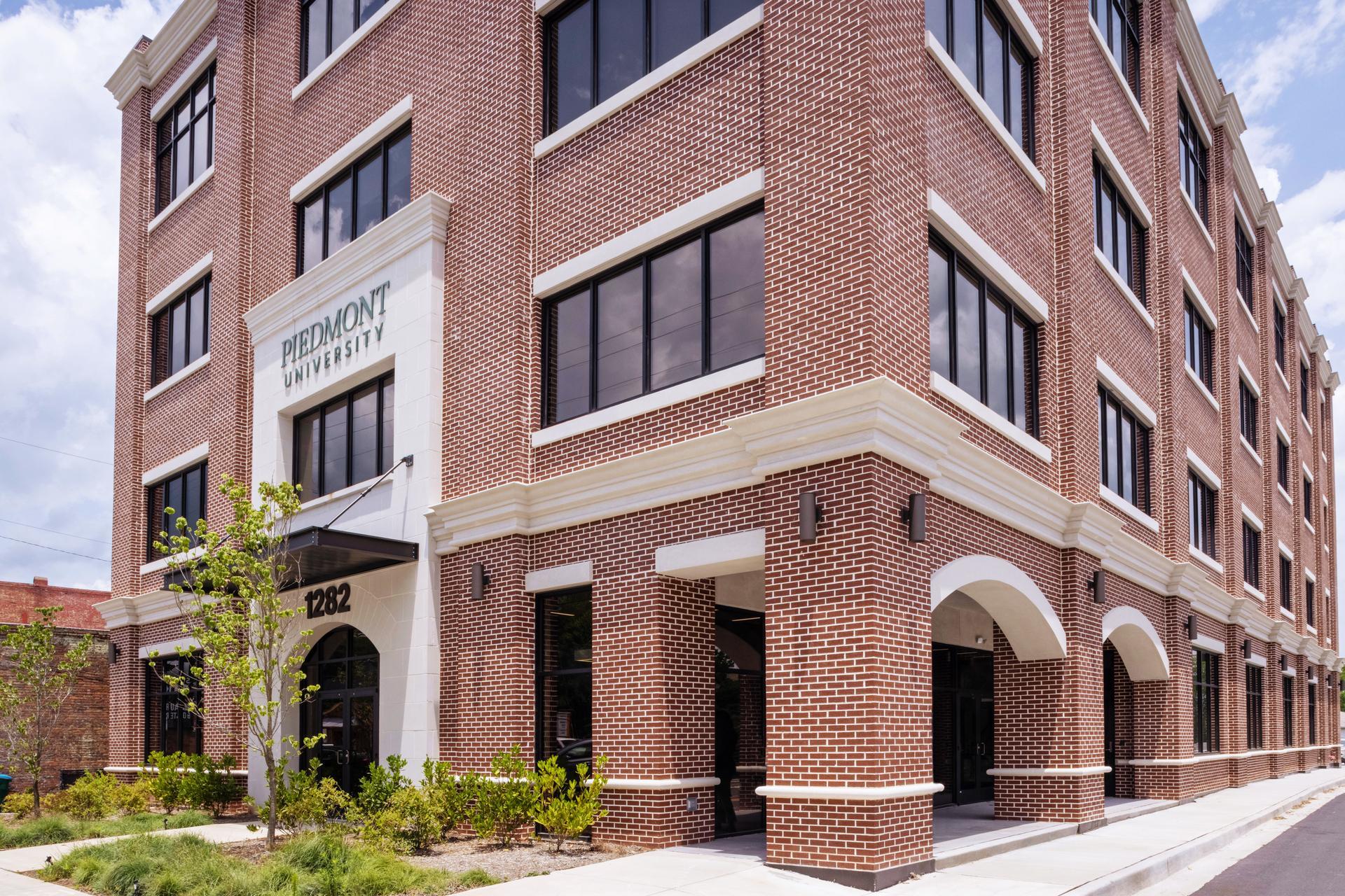 Piedmont University building in Athens