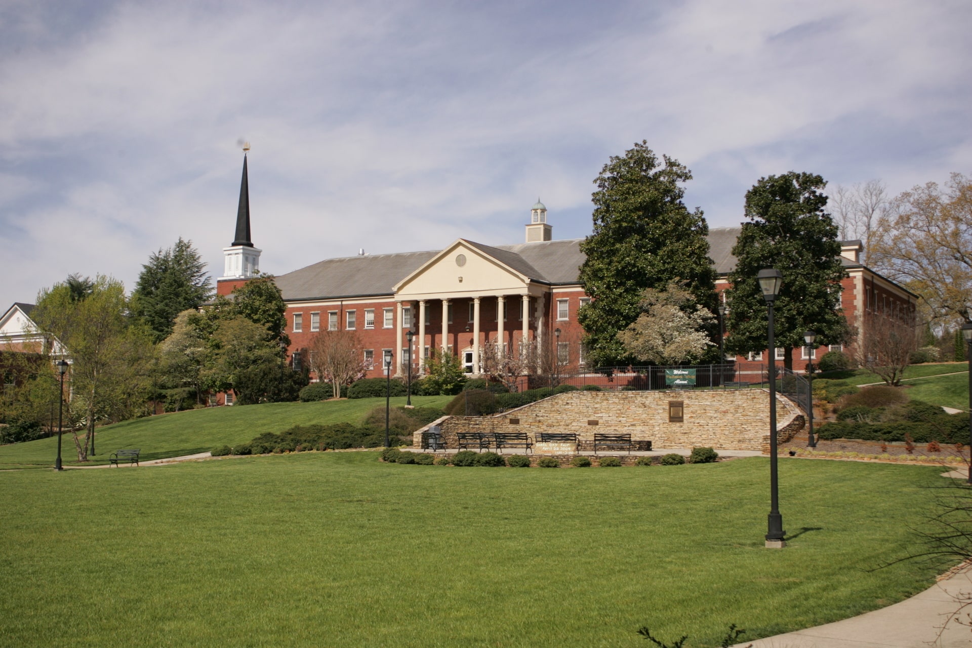 Exterior view of Daniel Hall