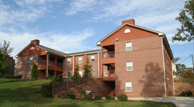 Exterior view of Swanson Hall