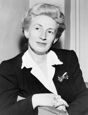 LES-3 Lillian Smith half-length portrait; World Telegram photograph taken by C. M. Stieglitz in 1944